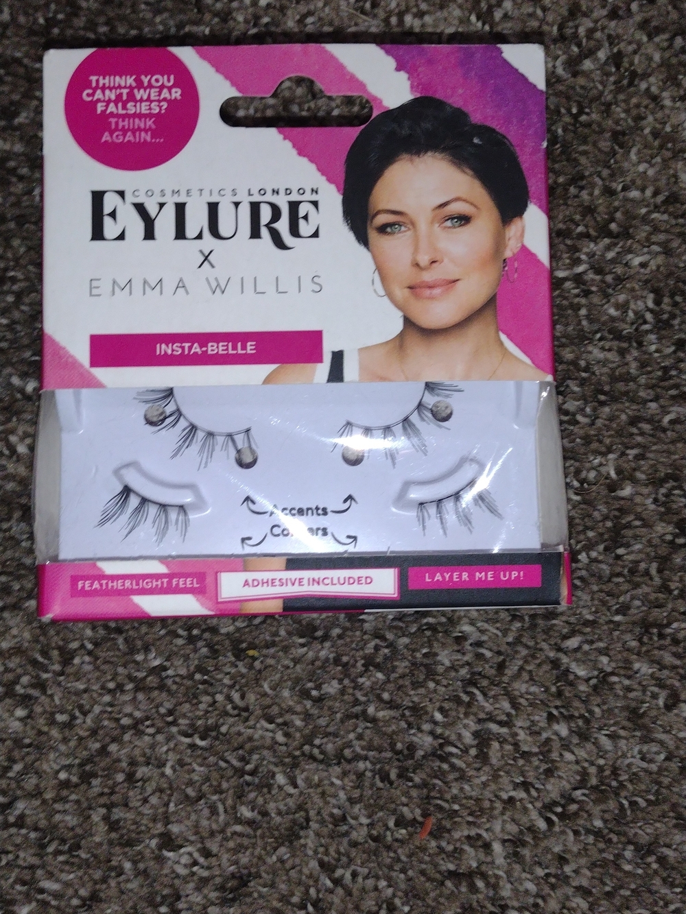 Eylure x Emma Willis Insta-Belle False Eyelashes - Black